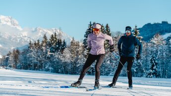 Menschen langlaufen in Kaprun | © TVB Saalfelden Leogang