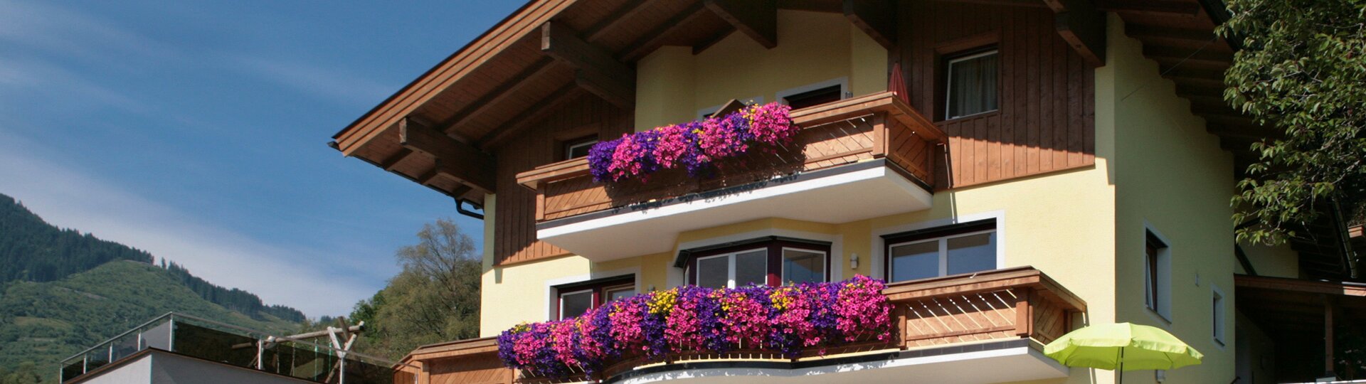 Aussenansicht des Appartementhaus Christine