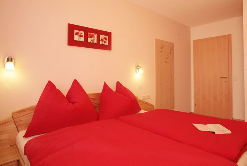 Ansicht vom Schlafzimmers im Appartement 1 | © Privat