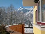 Magnificent views of the Kitzsteinhorn from the balcony